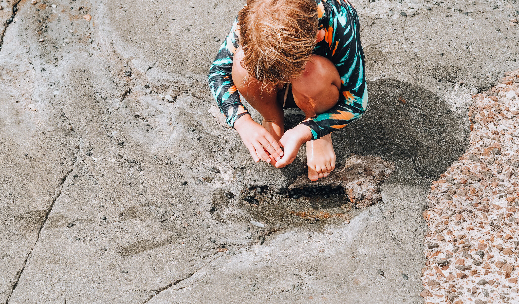 Beach days on a Newcastle family getaway